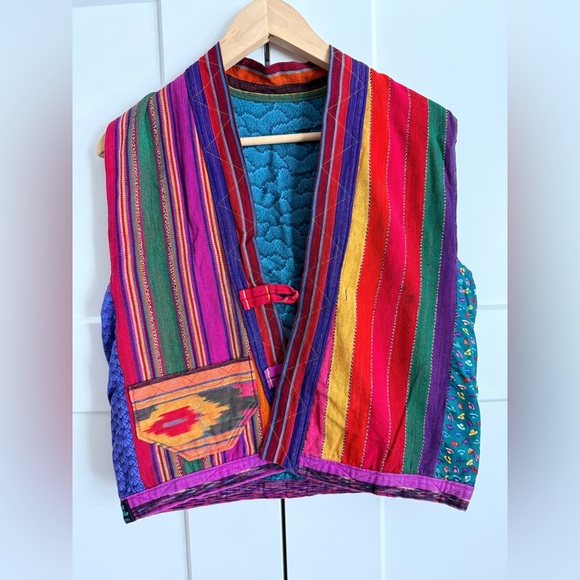 Reversible Patchwork Vest - Picture 3 of 3